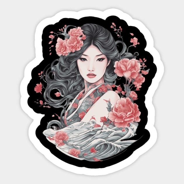 Sophisticated Lady Sticker by animegirlnft